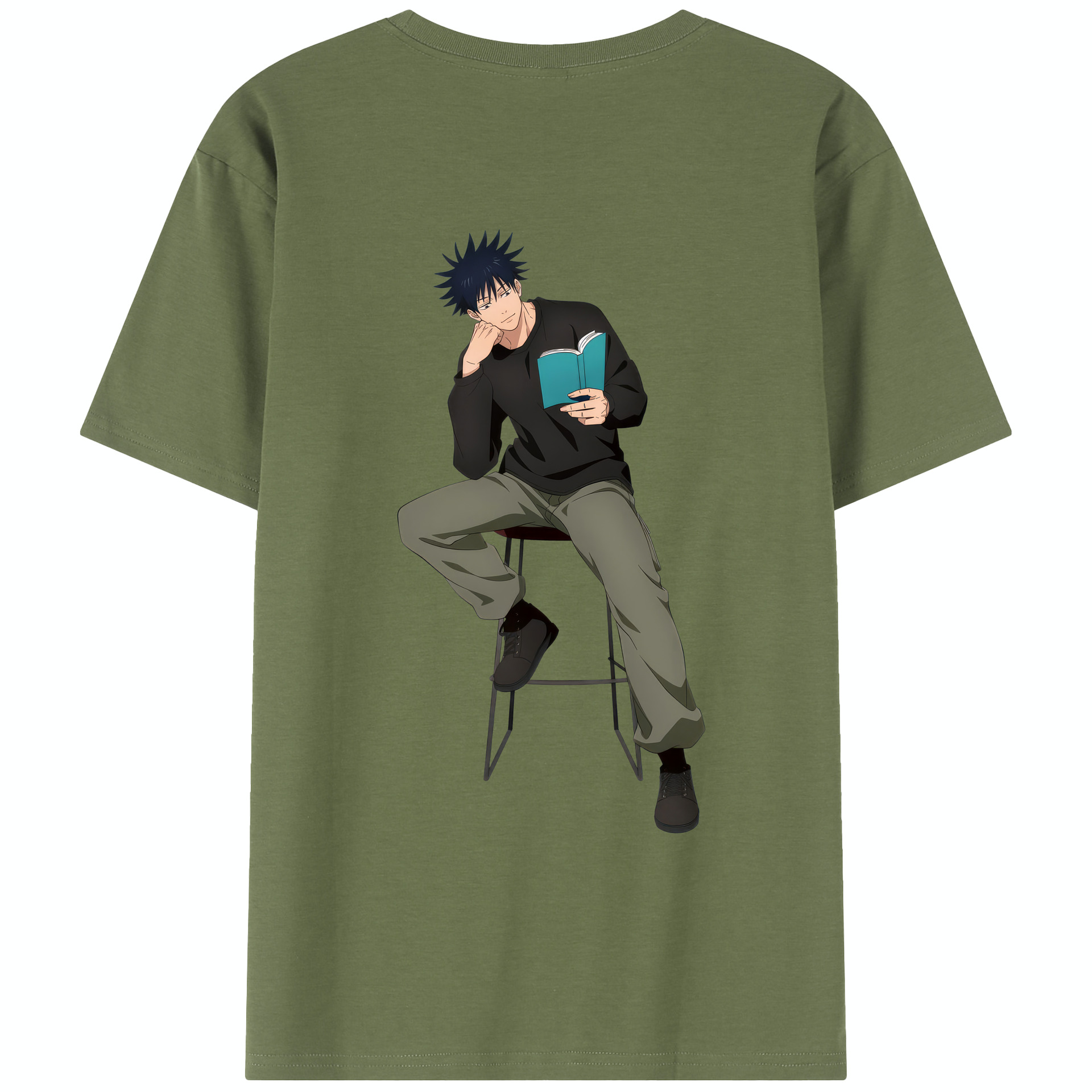 （画像用） 呪術廻戦 Jujutsu Kaisen 綿100％半袖Tシャツ（背面プリント）